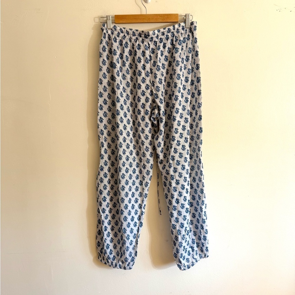 M.A.B.E Derby Bessie Print Pj Bottoms navy blue large - Picture 3 of 14